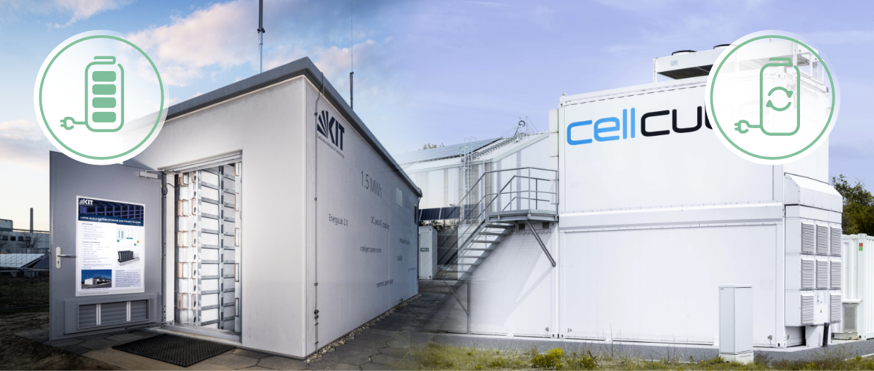 Energy Lab 2.0 Forschungsthemen Anlagenverbund Batteriespeicher