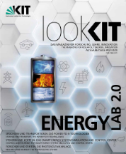 Minidarstellung des Titelblatts des LookKIT zum Thema Energiewende, Verkehrswende und Nachhaltigkeit, bzw. grüne Energie